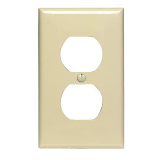 Leviton Manufacturing Co 80700-W | Plastic Blank Wallplate Adapter, White