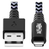 Tripp-Lite M100-003-HD | Heavy-Duty USB-A to Lightning Sync/Charge Cable, MFi Certified - M/M, USB 2.0, 3 ft. (0.91 m)