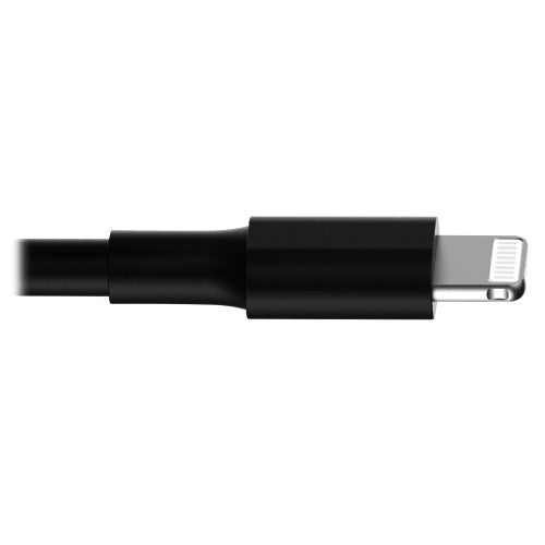 Tripp-Lite M100-10N-BK-10 | USB-A to Lightning Sync/Charge Cable, MFi Certified - Black, M/M, USB 2.0, 10 Pack - 10 in. (0.3m)