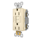 Legrand 1597-TRLA | Radiant Collection | Radiant Spec-Grade 15A Tamper-Resistant Self-Test GFCI Receptacle, Light Almond