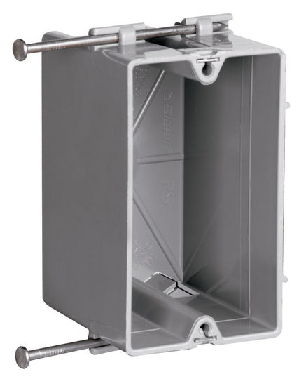 Legrand S118R | Pass and Seymour | Switch & Outlet Box, Gray