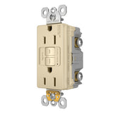 Legrand 1597-TRI | Radiant Collection | Radiant Spec-Grade 15A Tamper-Resistant Self-Test GFCI Receptacle, Ivory