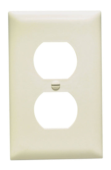 Legrand TP8-LA | Pass and Seymour | Duplex Receptacle Openings, One Gang, Light Almond