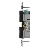 Legrand 3232-TR | Pass and Seymour | 15A/125V TradeMaster Tamper-Resistant Duplex Receptacle, Brown