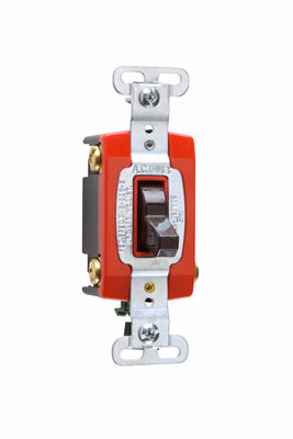 Legrand CSB20AC4 | Pass and Seymour | Hard Use Specification Grade Switch, Brown