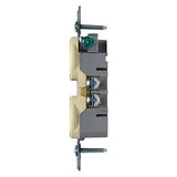 Legrand 3232-I | Pass and Seymour | 15A/125V TradeMaster Duplex Receptacle, Ivory
