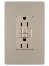 Legrand 1597TRNICC4 | Radiant Collection | Radiant Spec-Grade 15A Tamper-Resistant Self-Test GFCI Receptacle, Nickel