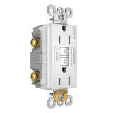 Legrand 1597-W | Radiant Collection | Radiant Spec-Grade 15A Self-Test GFCI Receptacle, White