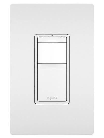 Legrand RRW600UTC | Radiant Collection | Radiant Single-Pole/3-Way Occupancy Sensor, White