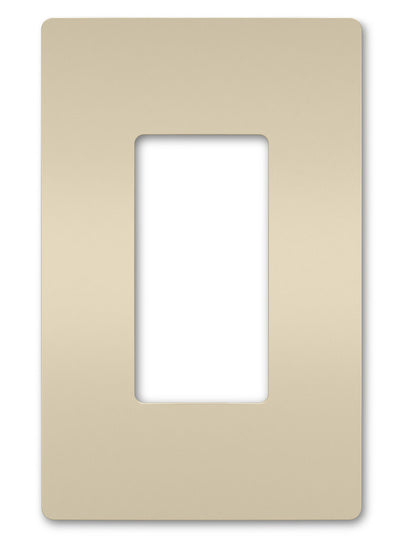 Legrand RWP26LA | Radiant Collection | Radiant One-Gang Screwless Wall Plate, Light Almond