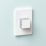 Legrand AWP3GWHW4 | Adorne Collection | Gloss White-on-White 3-Gang Wall Plate