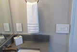Legrand AWP3GWHW4 | Adorne Collection | Gloss White-on-White 3-Gang Wall Plate