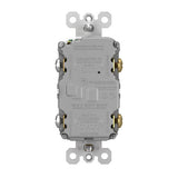 Legrand 1597TRW | Radiant Collection | Radiant Spec-Grade 15A Tamper-Resistant Self-Test GFCI Receptacle, White