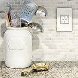 Legrand AGFTR2152W4 | Adorne Collection | Adorne 15A Tamper-Resistant Self-Test GFCI Outlet, White