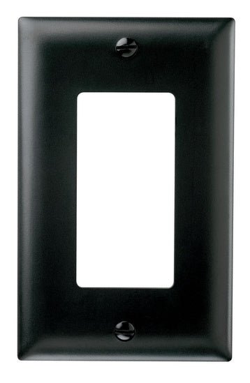 Legrand TP26BK | Pass and Seymour | Decorator Openings, One Gang, Black