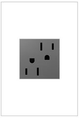 Legrand ARTR152M4 | Adorne Collection | Adorne 15A Outlet, Magnesium
