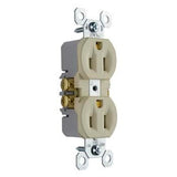 Legrand 3232-I | Pass and Seymour | 15A/125V TradeMaster Duplex Receptacle, Ivory