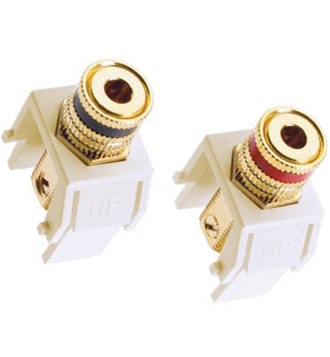 Legrand ACABPW1 | Adorne Collection | Adorne Speaker Binding Posts, White
