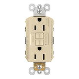 Legrand 1597-I | Radiant Collection | Radiant Spec-Grade 15A Self-Test GFCI Receptacle, Ivory
