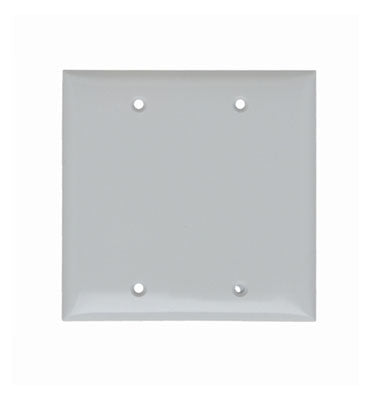 Legrand SP23W | Pass and Seymour | Blank Plates - Box Mounted, Two Gang, White