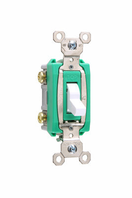 Legrand PS30AC2-W | Pass and Seymour | Industrial Extra Heavy-Duty Specification Grade Switch, White