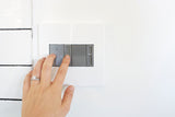 Legrand AWP2GWH4 | Adorne Collection | Adorne Gloss White Two-Gang Screwless Wall Plate