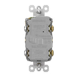 Legrand 1597-TRI | Radiant Collection | Radiant Spec-Grade 15A Tamper-Resistant Self-Test GFCI Receptacle, Ivory