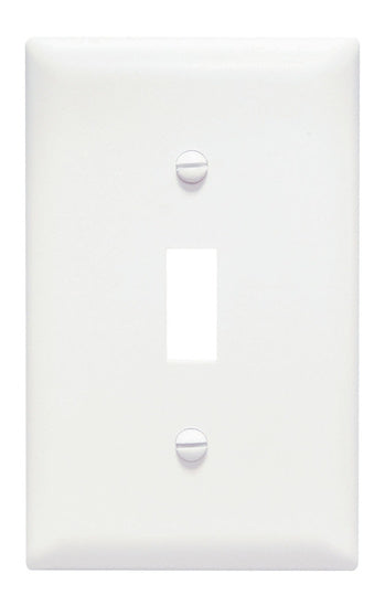 Legrand TP1W | Pass and Seymour | Toggle Switch Openings, One Gang, White