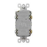 Legrand 2097-TRLA | Radiant Collection | Radiant Spec-Grade 20A Tamper-Resistant Self-Test GFCI Receptacle, Light Almond