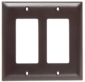 Legrand TP26 | Pass and Seymour | Decorator Openings, One Gang, Brown