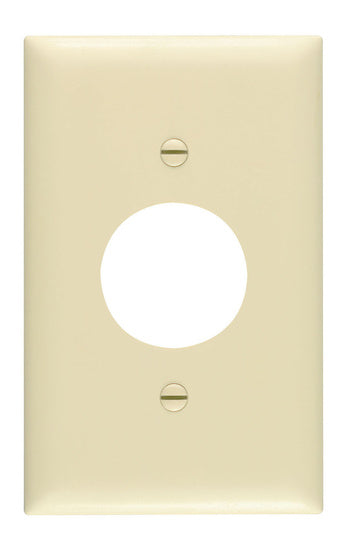 Legrand TP7-I | Pass and Seymour | Single Receptacle Openings, One Gang, Ivory