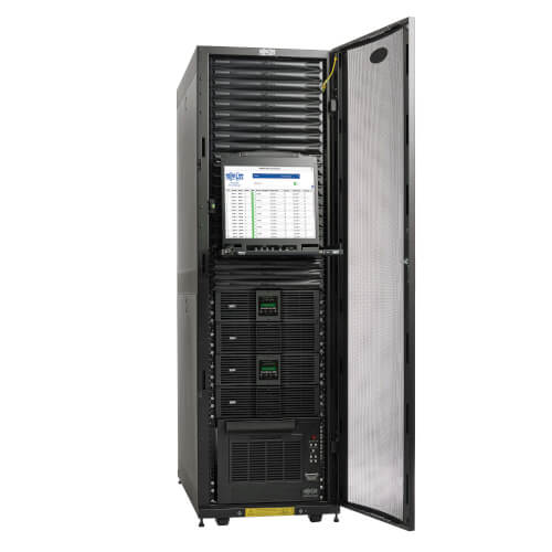 Tripp-Lite MDA2F38UPX00000 | EdgeReady Micro Data Center - 38U, (2) 3 kVA UPS Systems (N+N), Network Management and Dual PDUs, 230V Assembled/Tested Unit
