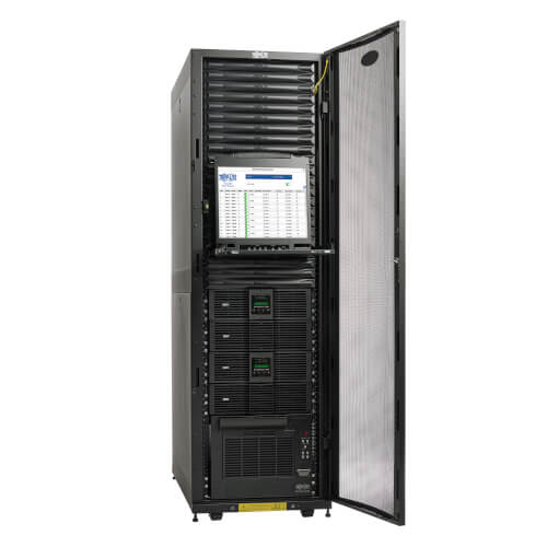 Tripp-Lite MDA3F30UPX00000 | EdgeReady Micro Data Center - 30U, (2) 10 kVA UPS Systems (N+N), Network Management and Dual PDUs, 208/240V or 230V Assembled/Tested Unit