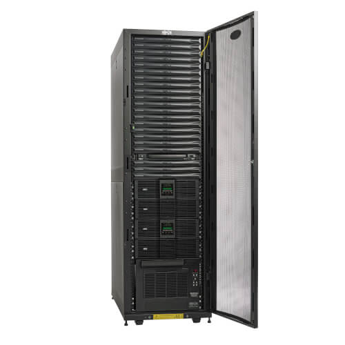 Tripp-Lite MDA3F34UPX00000 | EdgeReady Micro Data Center - 34U, (2) 6 kVA UPS Systems (N+N), Network Management and Dual PDUs, 208/240V or 230V Assembled/Tested Unit