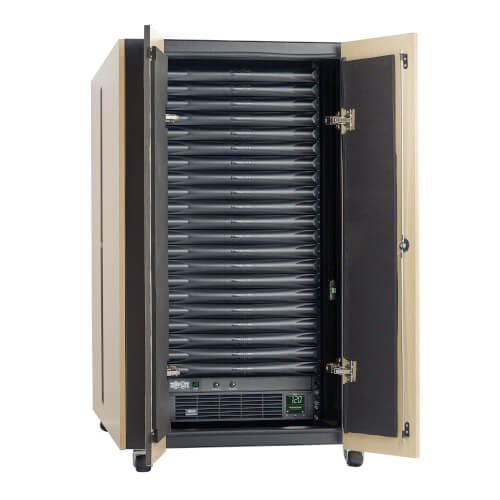 Tripp-Lite MDK1F15UPX00001 | EdgeReady Micro Data Center - 15U, Quiet, 1.5 kVA UPS, Network Management and PDU, 120V Kit