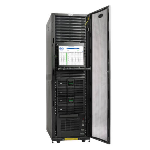 Tripp-Lite MDK1F38UPX00000 | EdgeReady Micro Data Center - 38U, 6 kVA UPS, Network Management and PDU, 208/240V Kit