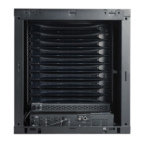 Tripp-Lite MDK1W09UPX00000 | EdgeReady Micro Data Center - 9U, Wall-Mount, 1.5 kVA UPS, Network Management and PDU, 120V Kit