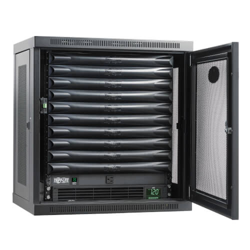 Tripp-Lite MDK1W09UPX00000 | EdgeReady Micro Data Center - 9U, Wall-Mount, 1.5 kVA UPS, Network Management and PDU, 120V Kit