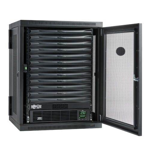 Tripp-Lite MDK2W12UPX00000 | EdgeReady Micro Data Center - 12U, Wall-Mount, 1.5 kVA UPS, Network Management and PDU, 230V Kit