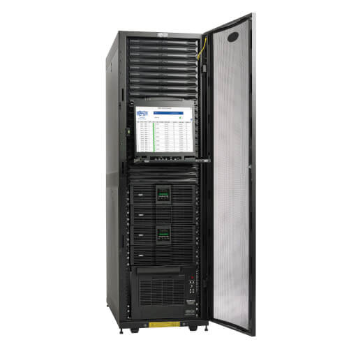 Tripp-Lite MDK3F38UPX00000 | EdgeReady Micro Data Center - 38U, 6 kVA UPS, Network Management and Dual PDUs, 208/240V or 230V Kit