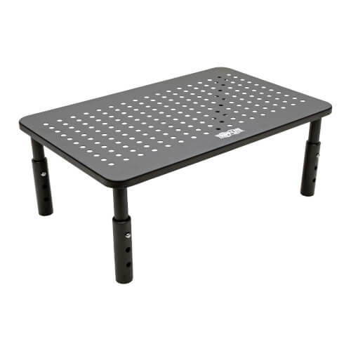 Tripp-Lite MR1411M | Monitor Riser for Desk, 14 x 9 in. - Height Adjustable, Metal, Black