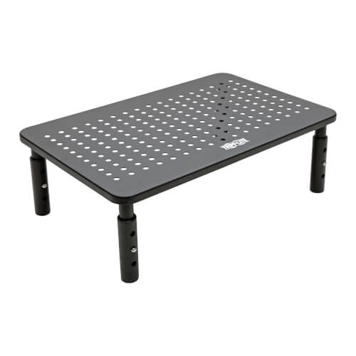 Tripp-Lite MR1411M | Monitor Riser for Desk, 14 x 9 in. - Height Adjustable, Metal, Black