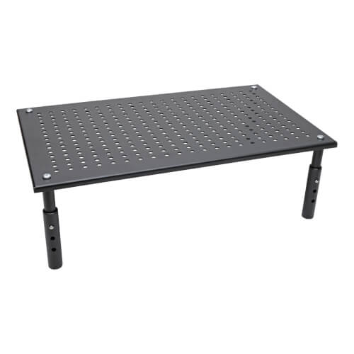 Tripp-Lite MR1812M | Monitor Riser for Desk, 18 x 11 in. - Height Adjustable, Metal, Black