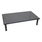 Tripp-Lite MR1812M | Monitor Riser for Desk, 18 x 11 in. - Height Adjustable, Metal, Black