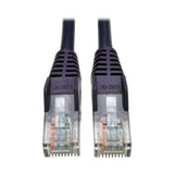 Tripp-Lite N001-003-PU | Cat5e 350 MHz Snagless Molded (UTP) Ethernet Cable (RJ45 M/M) - Purple, 3 ft. (0.91 m)