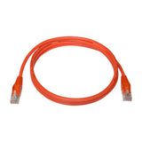 Tripp-Lite N001-005-OR | Cat5e 350 MHz Snagless Molded (UTP) Ethernet Cable (RJ45 M/M) - Orange, 5 ft. (1.52 m)