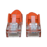 Tripp-Lite N001-005-OR | Cat5e 350 MHz Snagless Molded (UTP) Ethernet Cable (RJ45 M/M) - Orange, 5 ft. (1.52 m)