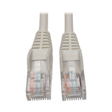 Tripp-Lite N001-005-WH | Cat5e 350 MHz Snagless Molded (UTP) Ethernet Cable (RJ45 M/M) - White, 5 ft. (1.52 m)