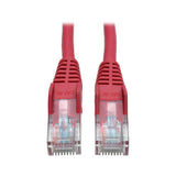Tripp-Lite N001-006-RD | Cat5e 350 MHz Snagless Molded (UTP) Ethernet Cable (RJ45 M/M) - Red, 6 ft. (1.83 m)