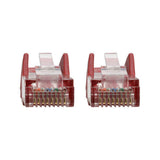 Tripp-Lite N001-006-RD | Cat5e 350 MHz Snagless Molded (UTP) Ethernet Cable (RJ45 M/M) - Red, 6 ft. (1.83 m)
